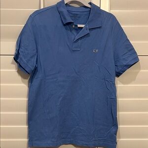 Vineyard Vines Classic Blue Polo Shirt